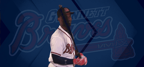 baseball hit GIF by Gwinnett Braves