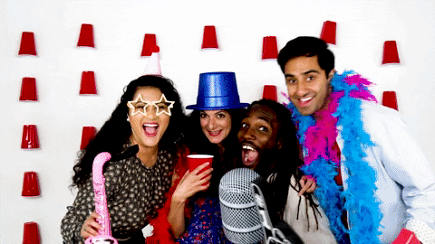 Solo Cup Photobooth GIF by evite