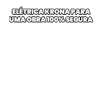 Obra Eletrica Sticker by Krona Tubos e Conexões