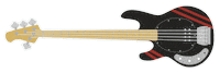 Bass Guitar Illustration Sticker by Burning Fuel Band