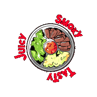 SeIndonesia_idn tasty juicy sei smoky Sticker