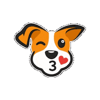 Dog Emoji Sticker by Lero Lero