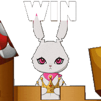 Power Win Sticker by Fluffey