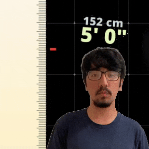 5' 0"