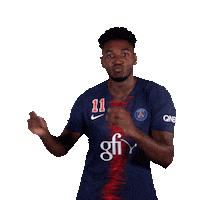 Happy Benoit Kounkoud Sticker by Paris Saint-Germain Handball