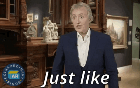 Jaw Dropping Reaction GIF by ANTIQUES ROADSHOW | PBS