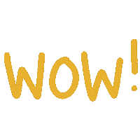 Excitement Wow Sticker