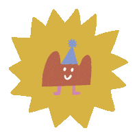 Birthdayblobs Sticker by ergoPouch