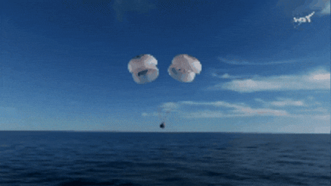 Ocean Landing GIF by NASA