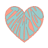 innerpeach heart rainbow retro thank you Sticker