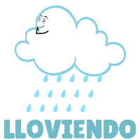 Buenos Dias Lluvia Sticker