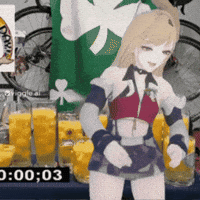 Ai Drinking GIF