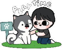 Dog Park Sticker by whee