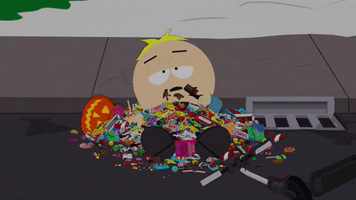 Butters Eating Candy