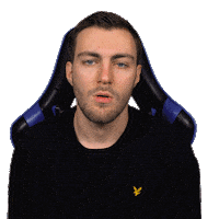 Irritation Eye Roll Sticker