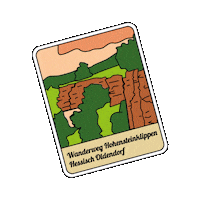 Illustration Travel Sticker by startgmbh