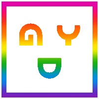 GoodDyeYoungInc rainbow hair pride color Sticker