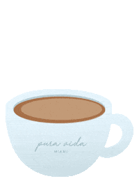 Hot Chocolate Sticker by Pura Vida Miami