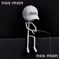 Chilling Little Man GIF by NOS-Studio