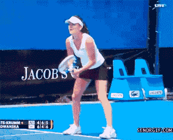 tennis strength GIF by Cheezburger