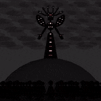 Horror Monster GIF by Pushopian