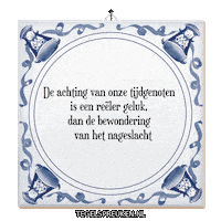 Respect Moment Sticker by Tegelspreuken.nl