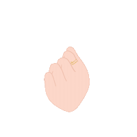 Hand Love Sticker
