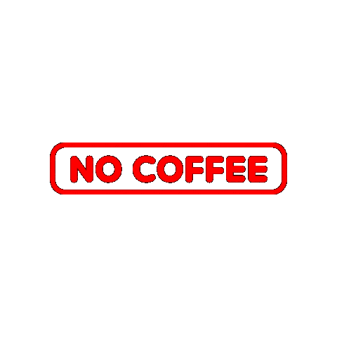 Nocoffee Sticker by Billdu