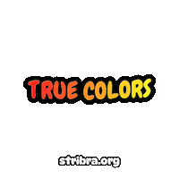 True Colors Adventure Sticker by stribra