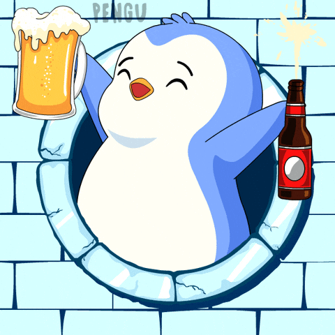 My Dad Celebration GIF by Pudgy Penguins