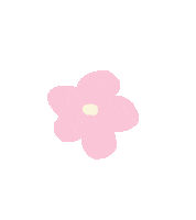 painteddreamsco pink flower aesthetic girly Sticker