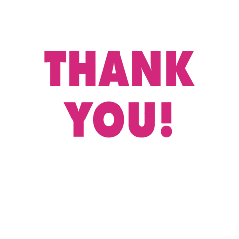 Thanks Thank You Sticker by Legless Games
