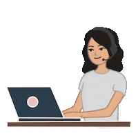 Illustration Talking Sticker by Katrin de Buhr