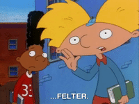 hey arnold nick splat GIF