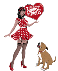 Polka Dot Hearts Sticker by pinupsforpitbulls