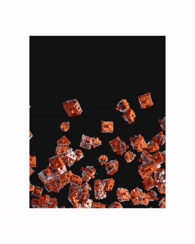 imakegreateggs giphyupload orange flying keyboard GIF