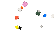 Animation Floating Sticker by Direct Message Studio