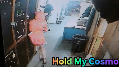 hold my cosmo GIF