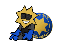 Point Stan Sticker by Stanislaus County Probation