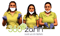 germany smile Sticker by 360°zahn