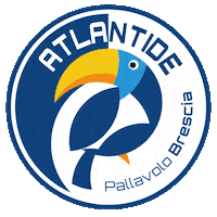 Atlantide volleyball volley pallavolo brescia Sticker