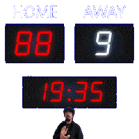 9 Away Sticker