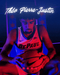 Mens Basketball GIF by DePaul Athletics