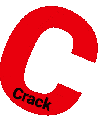 Jack Crack Sticker by Paradero