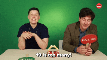 19 Is Too Many!