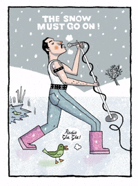 Freddie Mercury Christmas GIF by phildekem