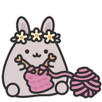 Pink Winter Sticker
