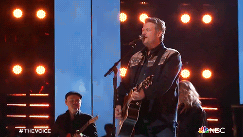 Blake Shelton Nbc GIF by The Voice