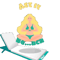 Greece Greek Sticker by Plazz - Reserve Your Beach Bed