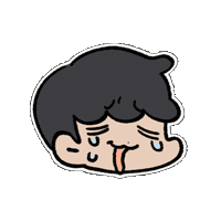 Tears Crying Sticker